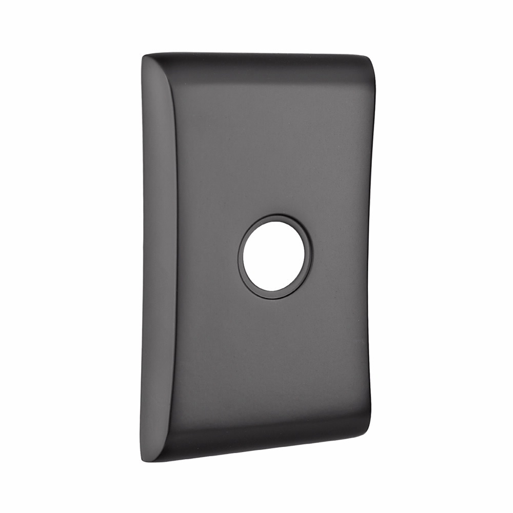 Emtek Rectangular Brass Door Bell With Plate & Button - Canada Door Supply