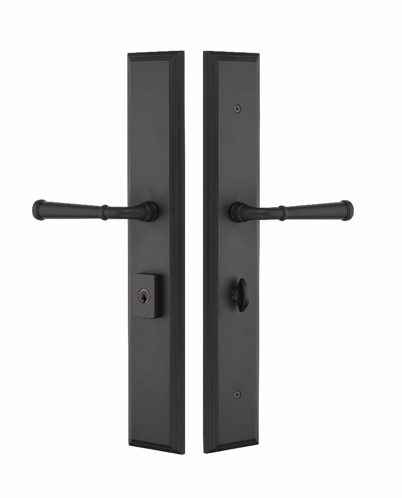 EMTEK Assa Abloy Concord 2 x 10 in Multipoint Door Lock Handle Trim, Right  Hand