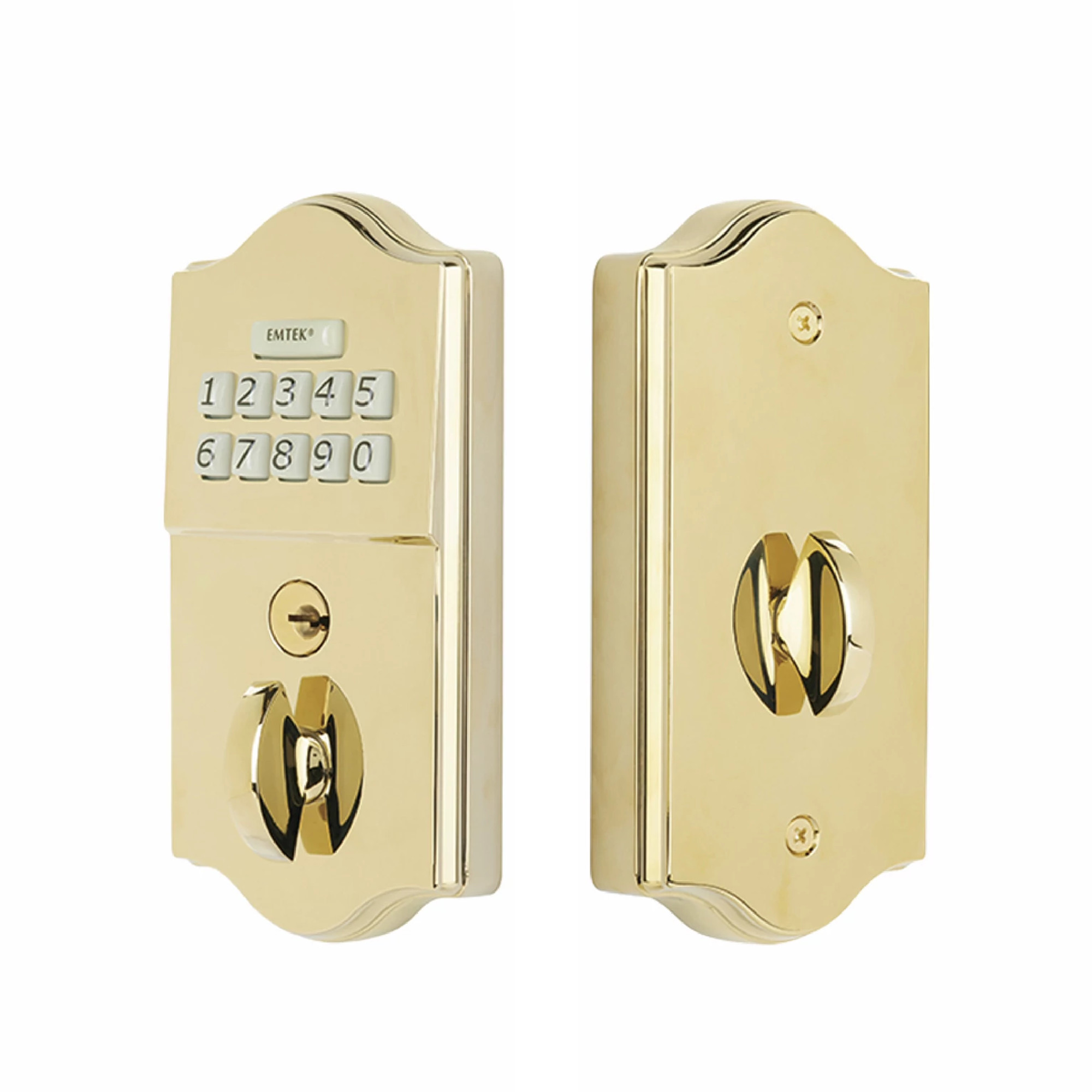 Brass Keyoad Deadbolt | Emtek