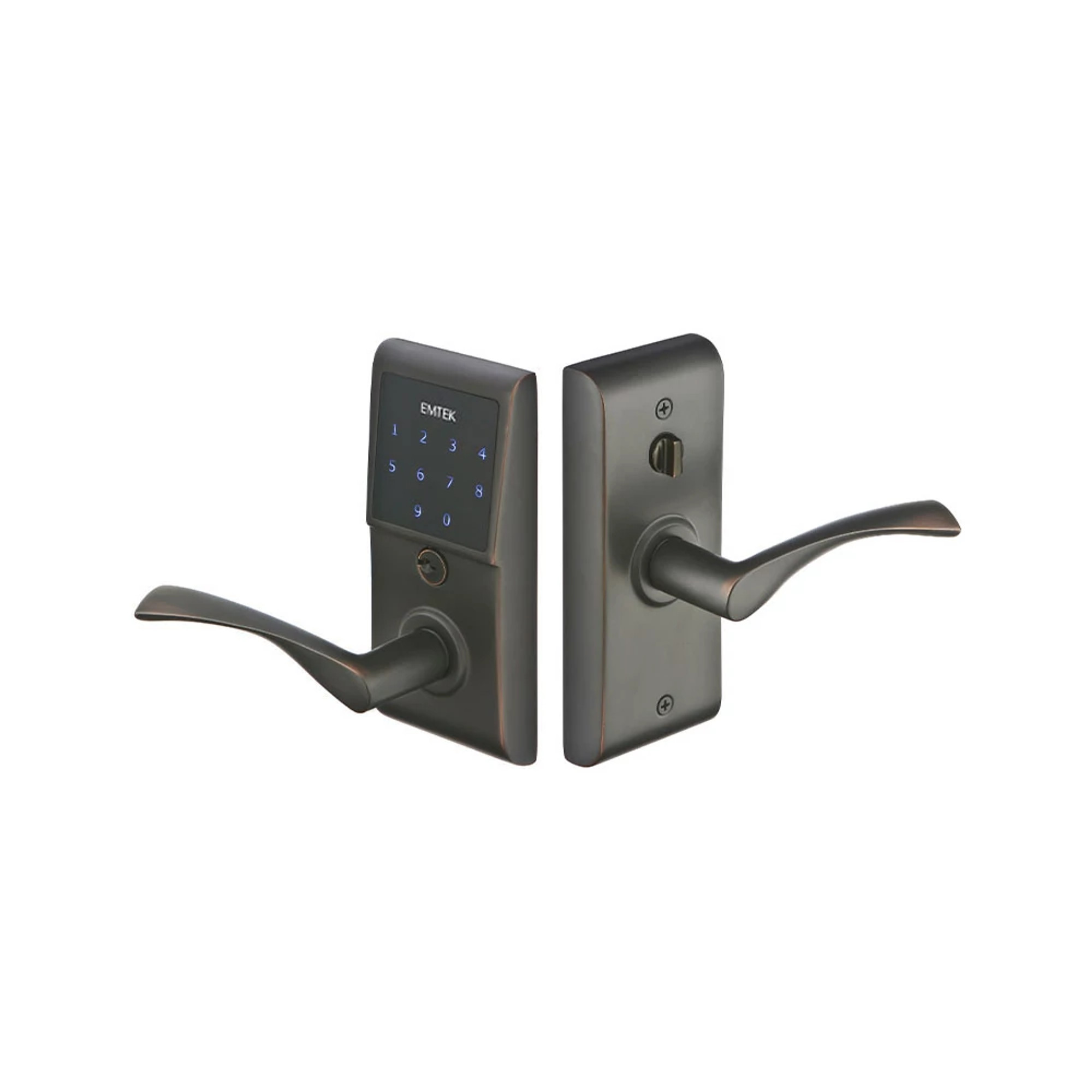 Modern Brass Keypad Deadbolt | Emtek