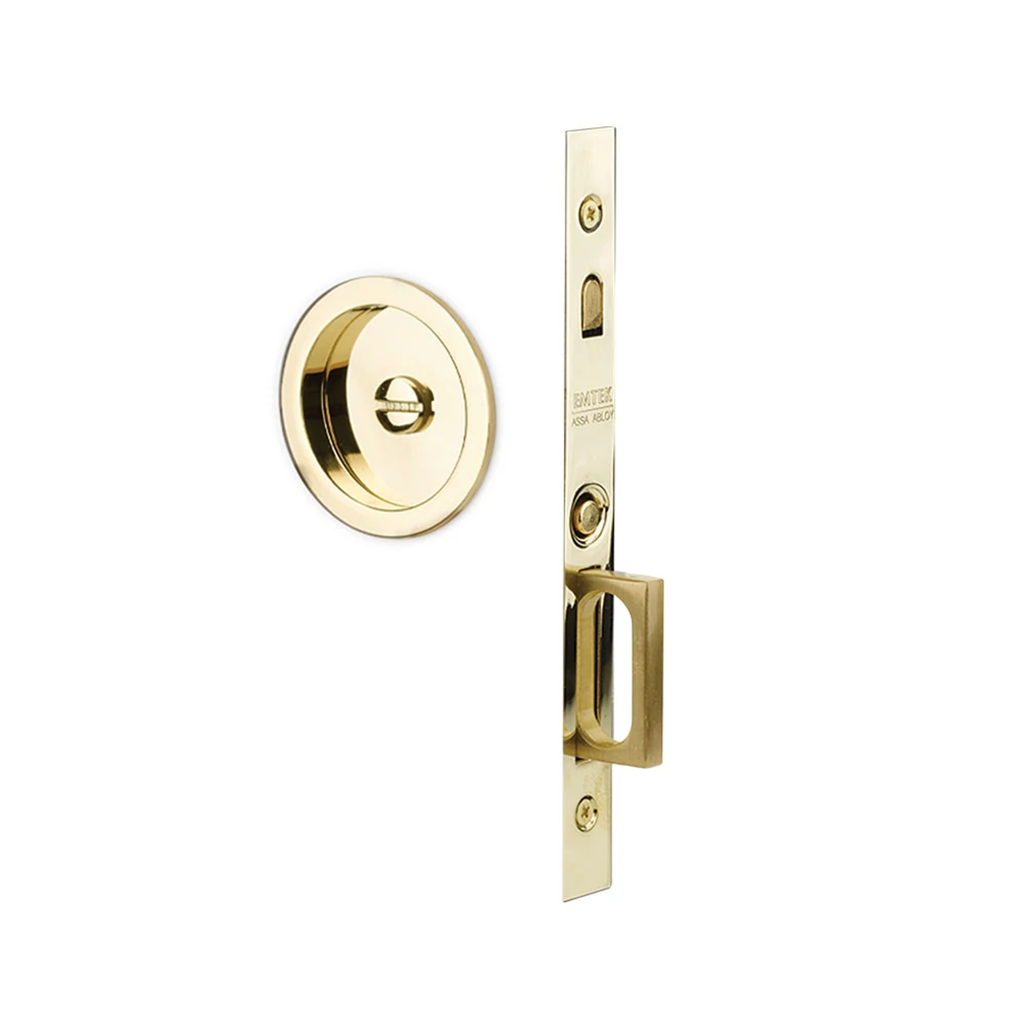 Round Pocket Door Tubular Locks | Emtek